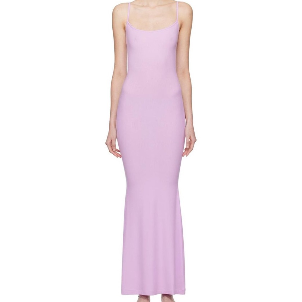 SKIMS Soft Lounge Dress Long Lilac